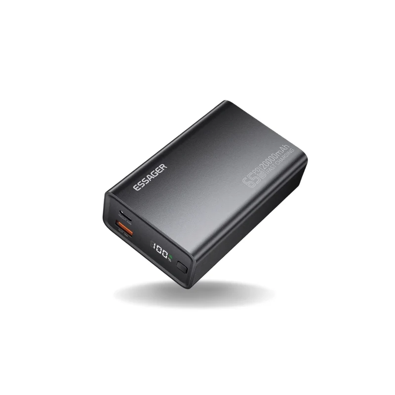 65W Schnelllade-Powerbank mit 20.000 mAh