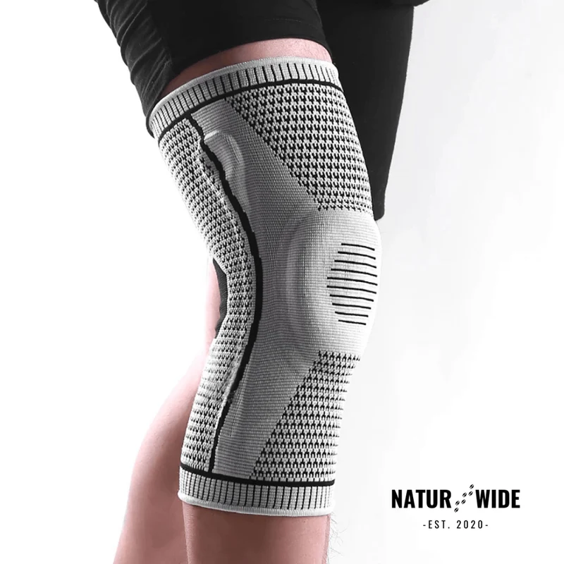 Knitted Silicone Compression Knee Brace & Patella Support