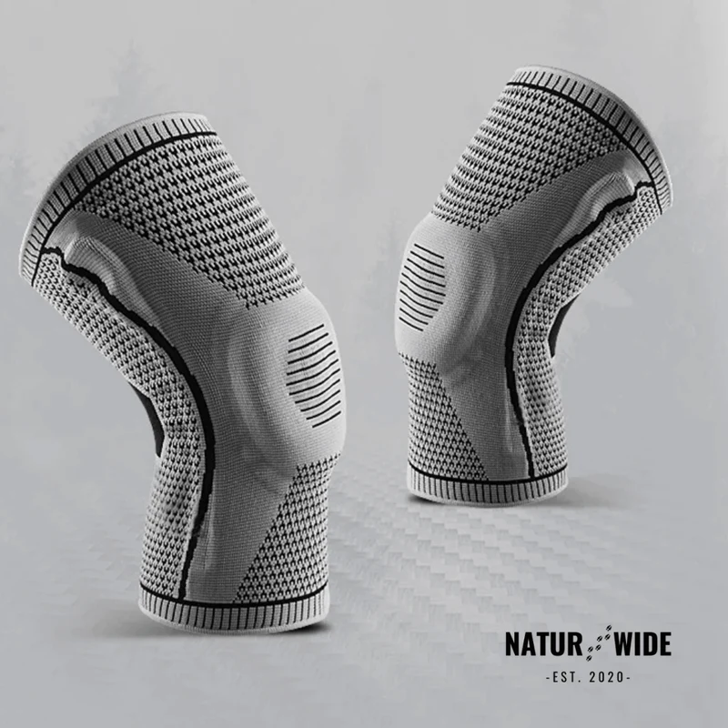 Knitted Silicone Compression Knee Brace & Patella Support