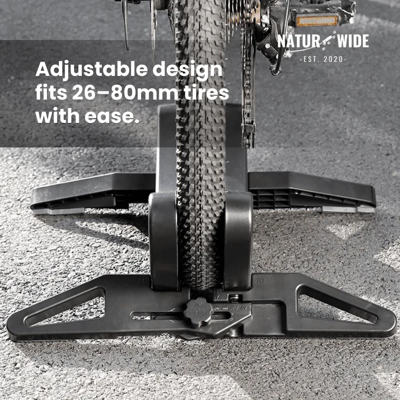 Adjustable Portable Bike Parking Rack & Storage Stand