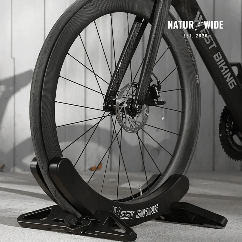 Adjustable Portable Bike Parking Rack & Storage Stand
