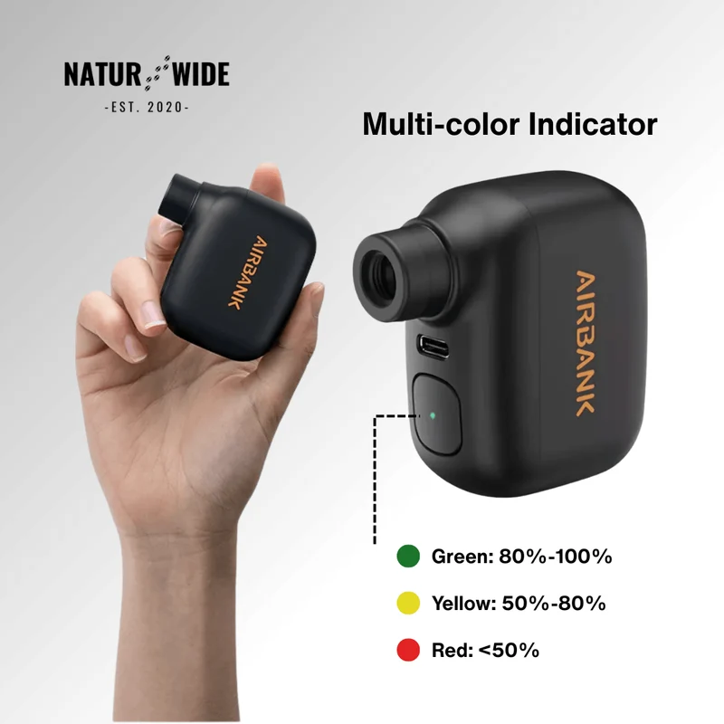 Mini Portable Rechargeable Bike Pump - 100PSI