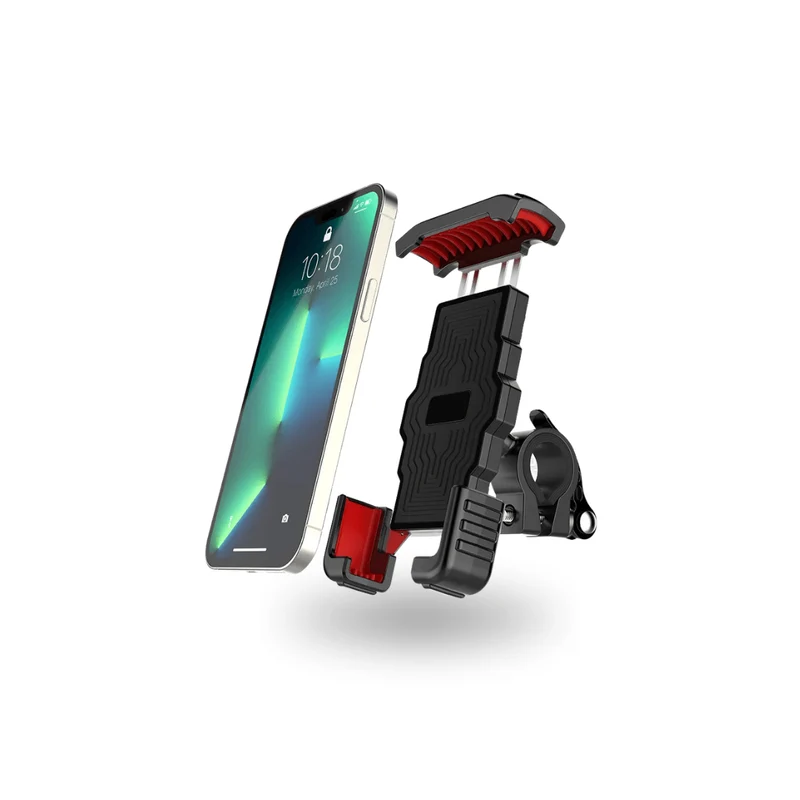 Secure Motorcycle & Bike Phone Mount - 1s Quick Lock