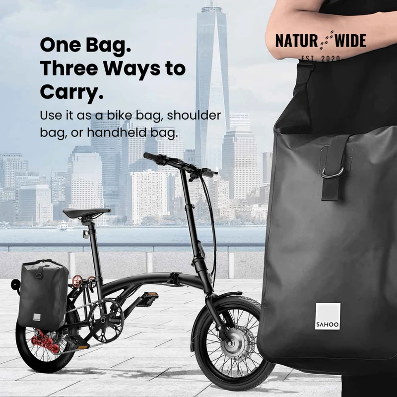 10L Waterproof Bike Rack Trunk Bag & Pannier