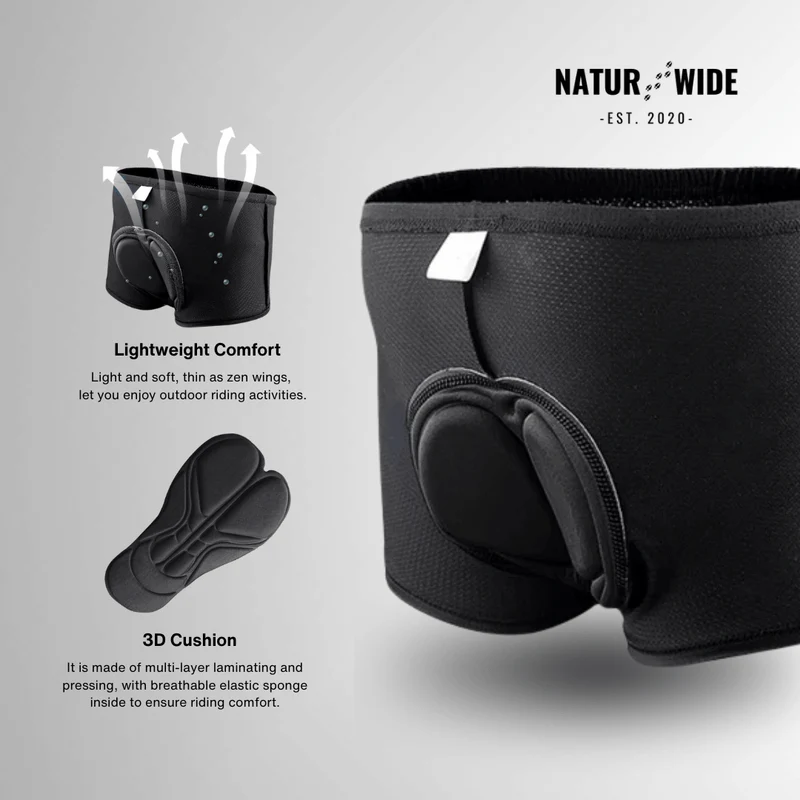 Men's 4D Padded Cycling Underwear Shorts
