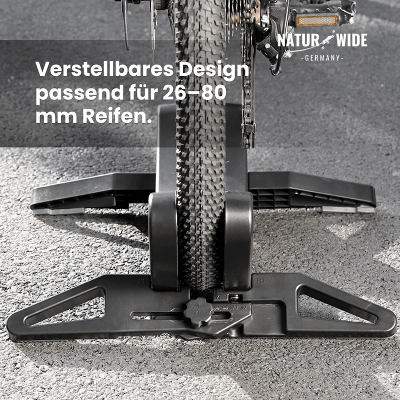 Verstellbarer, tragbarer Fahrradständer & Aufbewahrungsständer