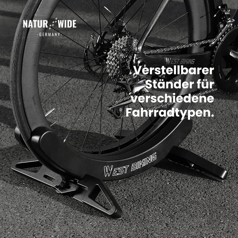 Verstellbarer, tragbarer Fahrradständer & Aufbewahrungsständer
