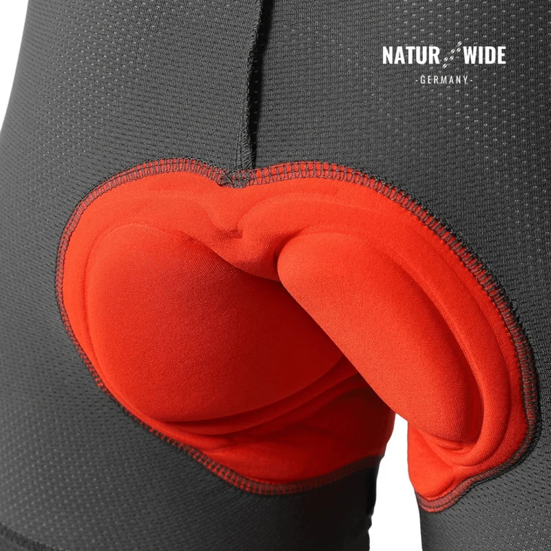 Herren 4D Gepolsterte Fahrrad-Unterhose