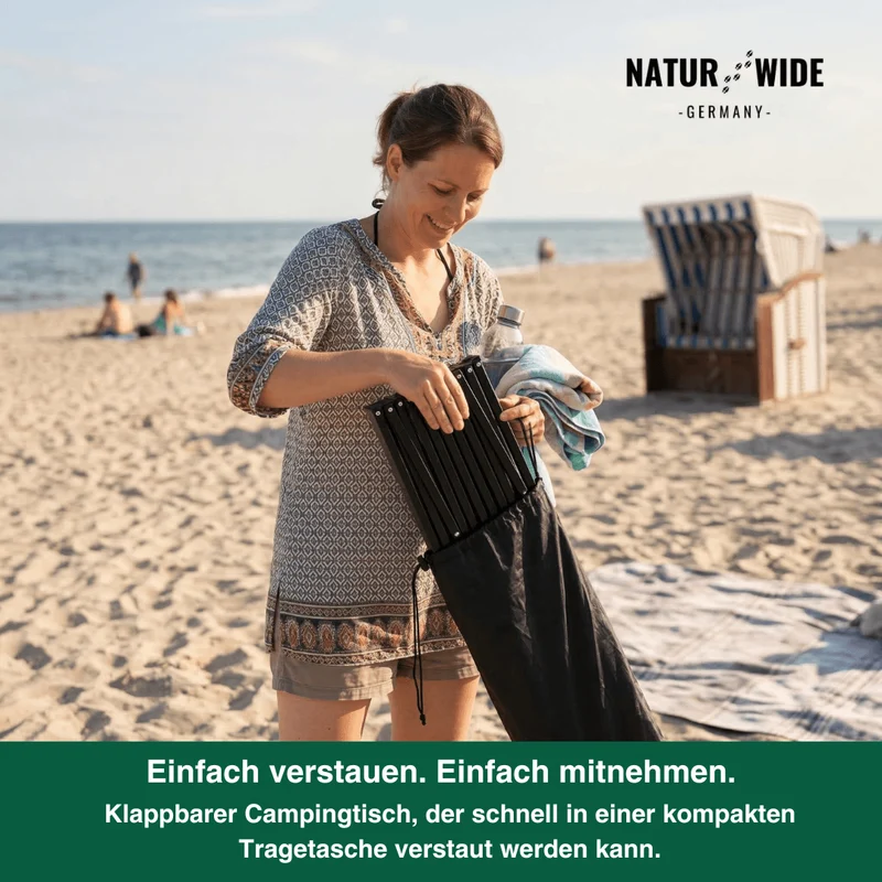 Ultraleichter Aluminium-Klapptisch für Camping
