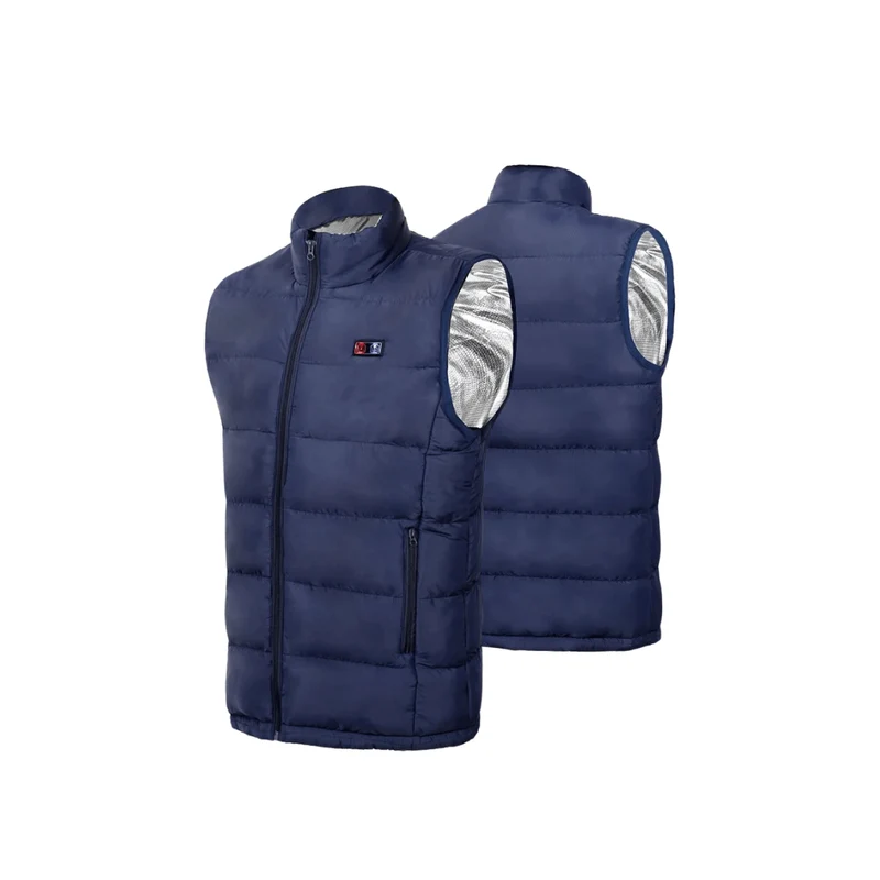 Verwarmde bodywarmer met 9 verwarmingszones – ultralicht, USB-gevoed & ideaal voor outdooravonturen