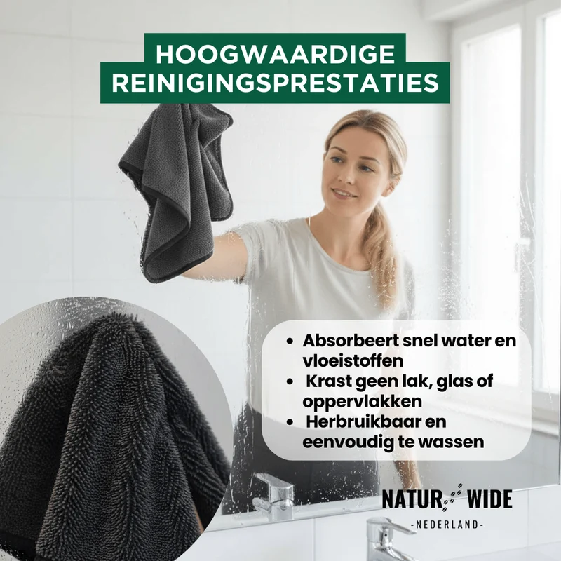Ultra Droogdoek XXL – Premium Microvezeldoek Auto