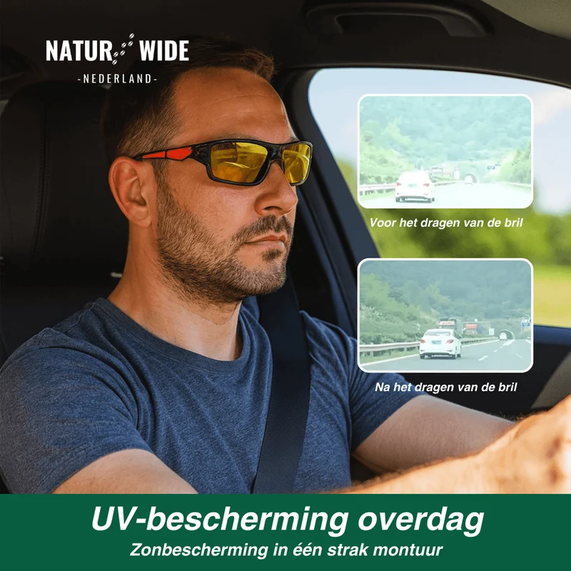 Gepolariseerde UV400 Sportzonnebril – Anti-Reflectie