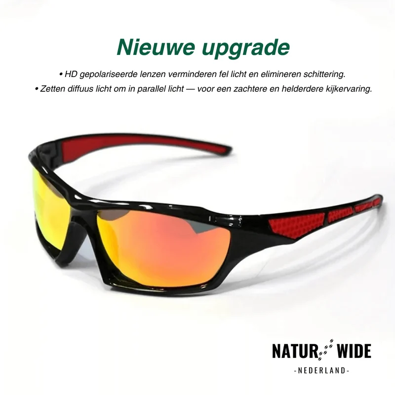 Gepolariseerde UV400 Sportzonnebril – Anti-Reflectie