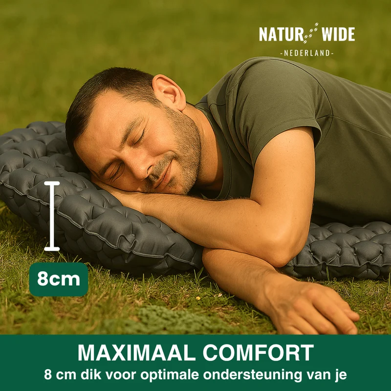 Ultralichte Slaapmat – Compact & Ideaal voor Elk Avontuur