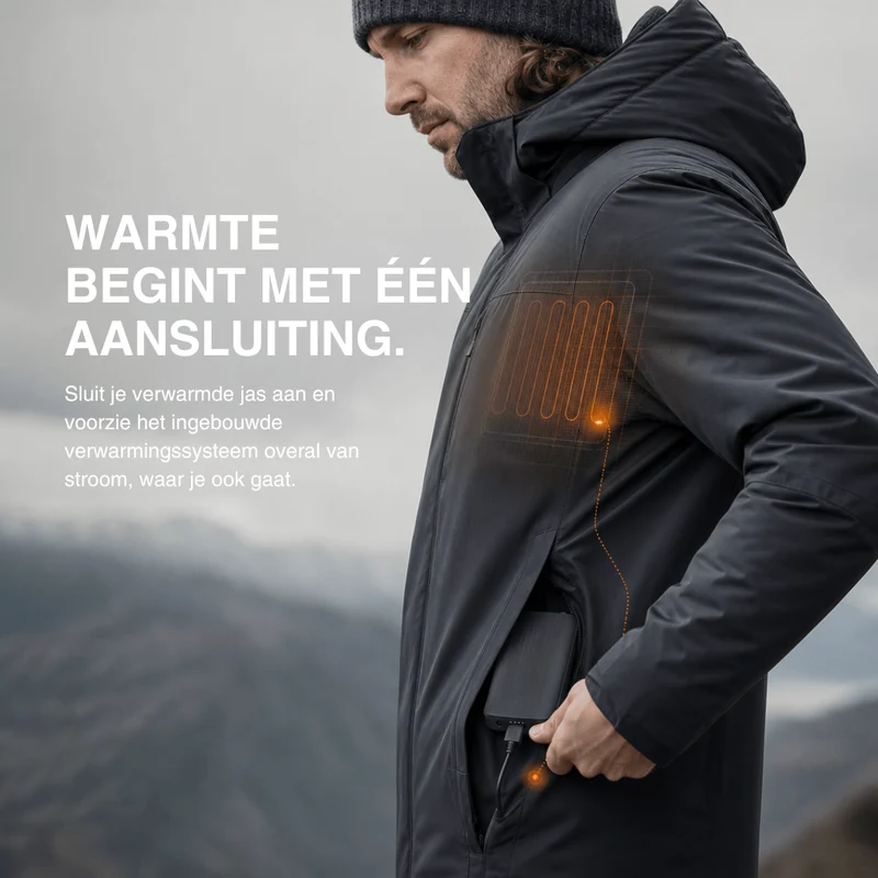 Powerbank voor Verwarmde Sokken — 3.7V / 2A, 2×4,000 mAh