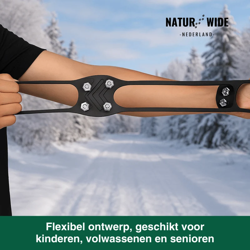 Anti-Slip Schoen Spikes – Veilige Grip op IJs & Sneeuw