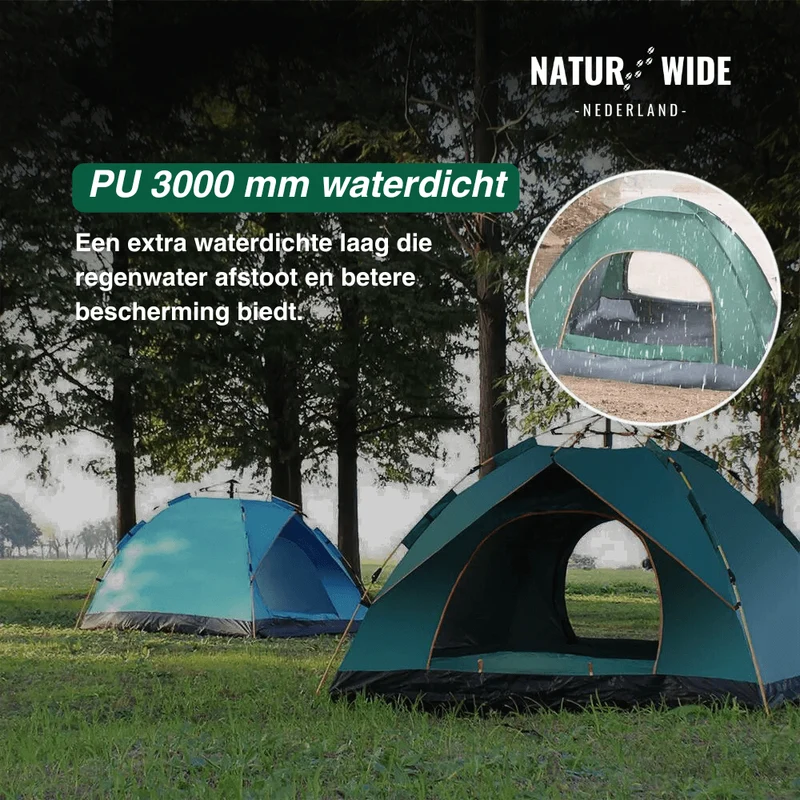 Naturwide Outdoor Tent – Automatisch Opzetten in 3 Seconden