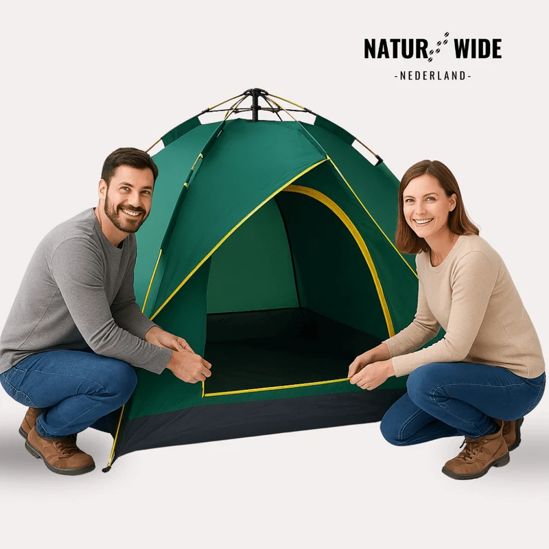 Naturwide Outdoor Tent – Automatisch Opzetten in 3 Seconden
