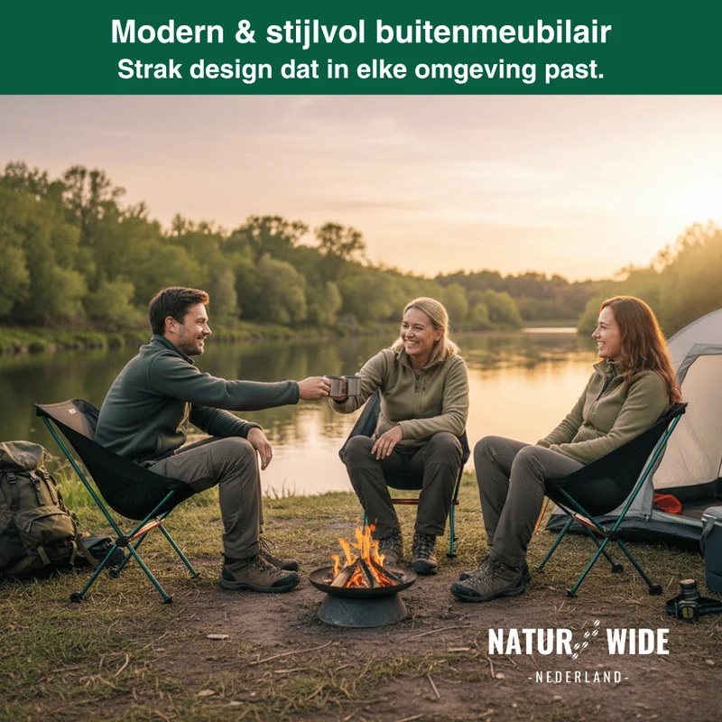 Naturwide Opvouwbare Stoel Pro – Comfortabel & Draagbaar