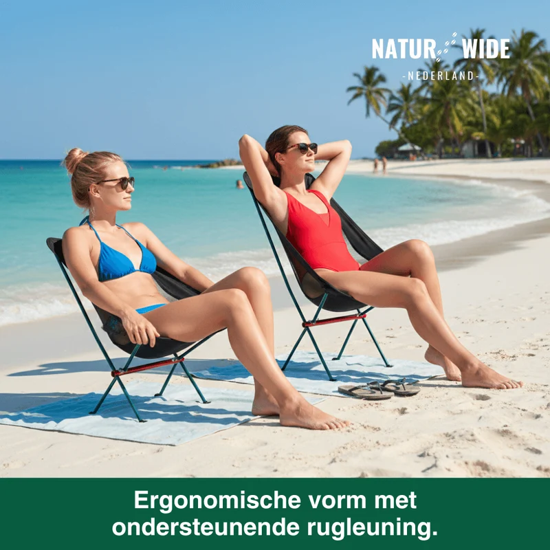 Naturwide Opvouwbare Stoel Pro – Comfortabel & Draagbaar