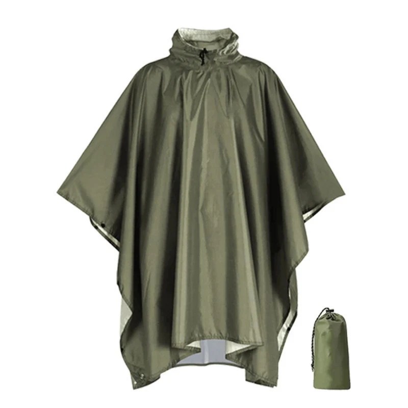 3-in-1 Waterdichte Regenponcho – Tentzeil & Grondzeil