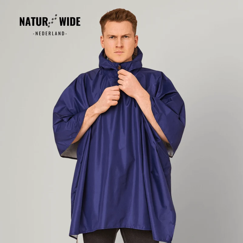 3-in-1 Waterdichte Regenponcho – Tentzeil & Grondzeil