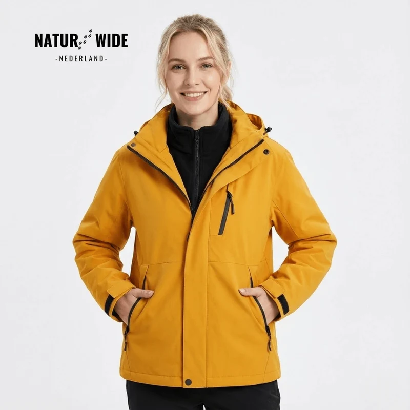 Dames 3-in-1 Waterdichte Regenjas