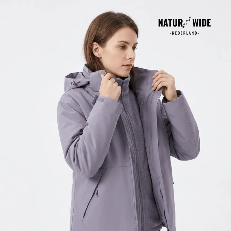 Dames 3-in-1 Waterdichte Regenjas
