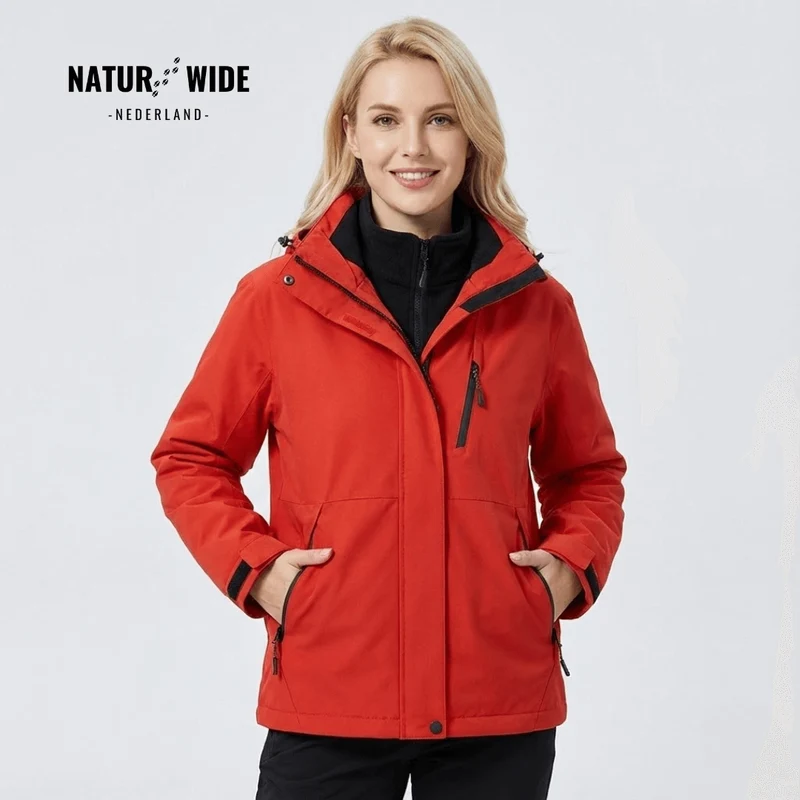 Dames 3-in-1 Waterdichte Regenjas