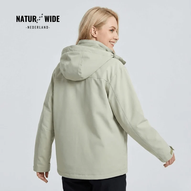 Dames 3-in-1 Waterdichte Regenjas