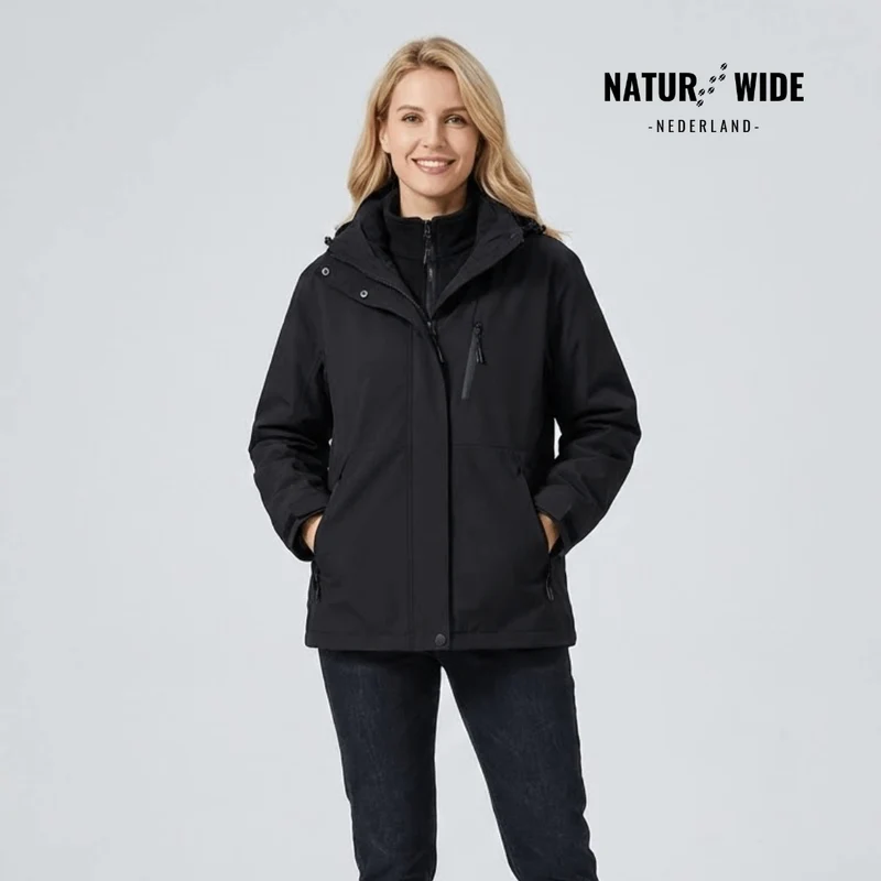 Dames 3-in-1 Waterdichte Regenjas
