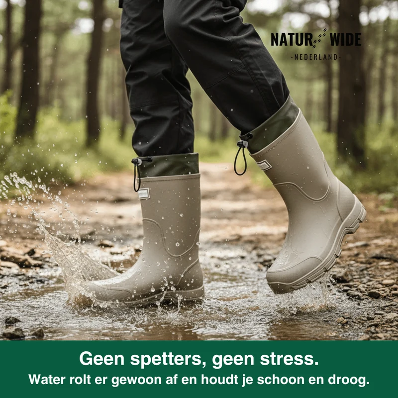 Waterdichte Outdoor Regenlaarzen Unisex – Antislip & Duurzaam PVC