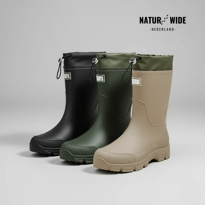 Waterdichte Outdoor Regenlaarzen Unisex – Antislip & Duurzaam PVC