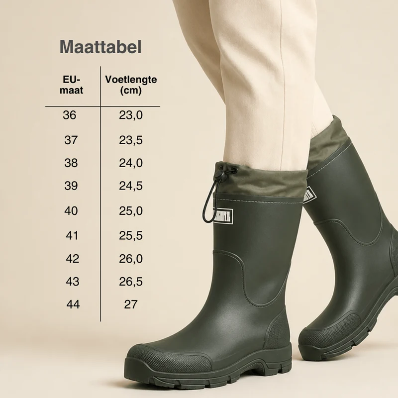 Waterdichte Outdoor Regenlaarzen Unisex – Antislip & Duurzaam PVC