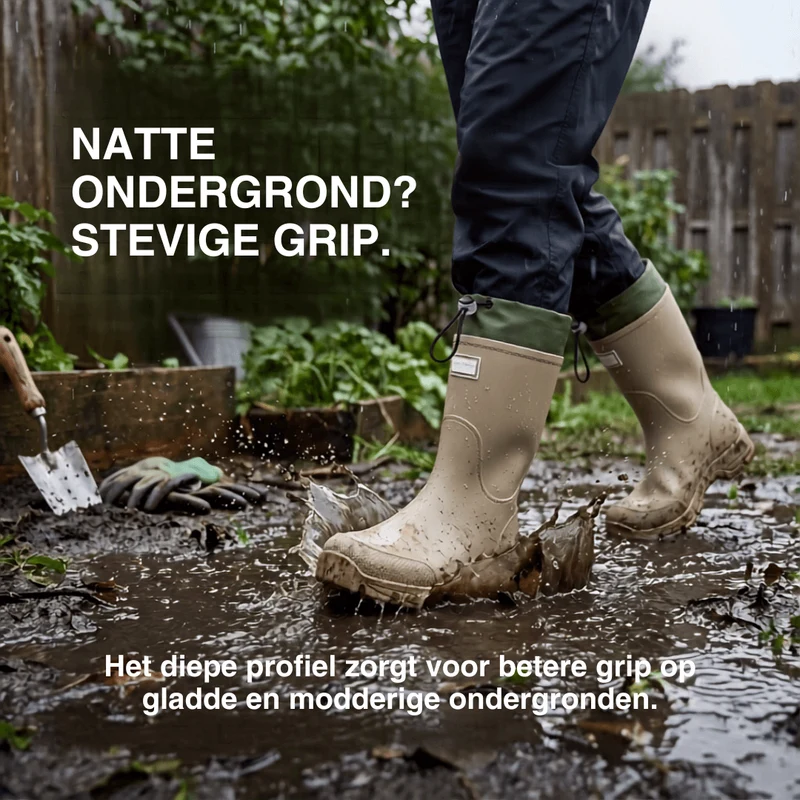 Waterdichte Outdoor Regenlaarzen Unisex – Antislip & Duurzaam PVC
