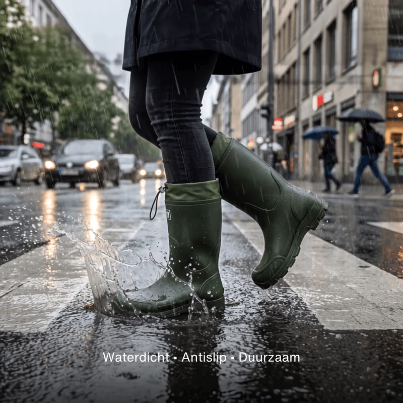 Waterdichte Outdoor Regenlaarzen Unisex – Antislip & Duurzaam PVC
