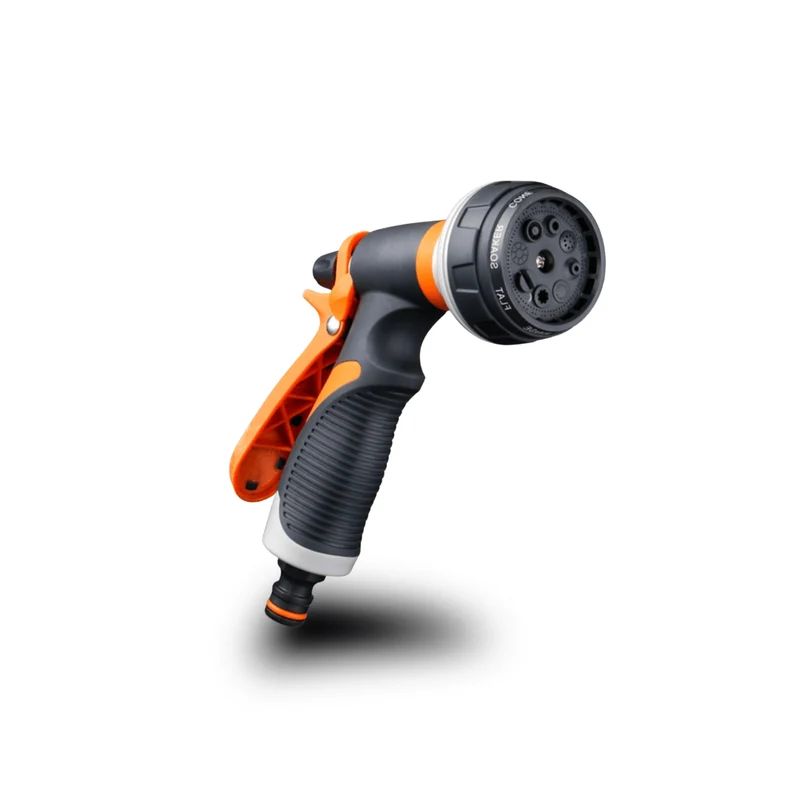 Garden Hose Nozzle 8-in-1 – Non-Slip & Versatile