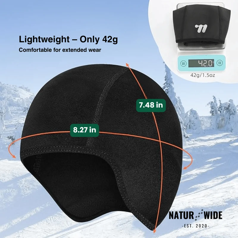 West Cap – Thermal Fleece & Ice Silk Helmet Liner
