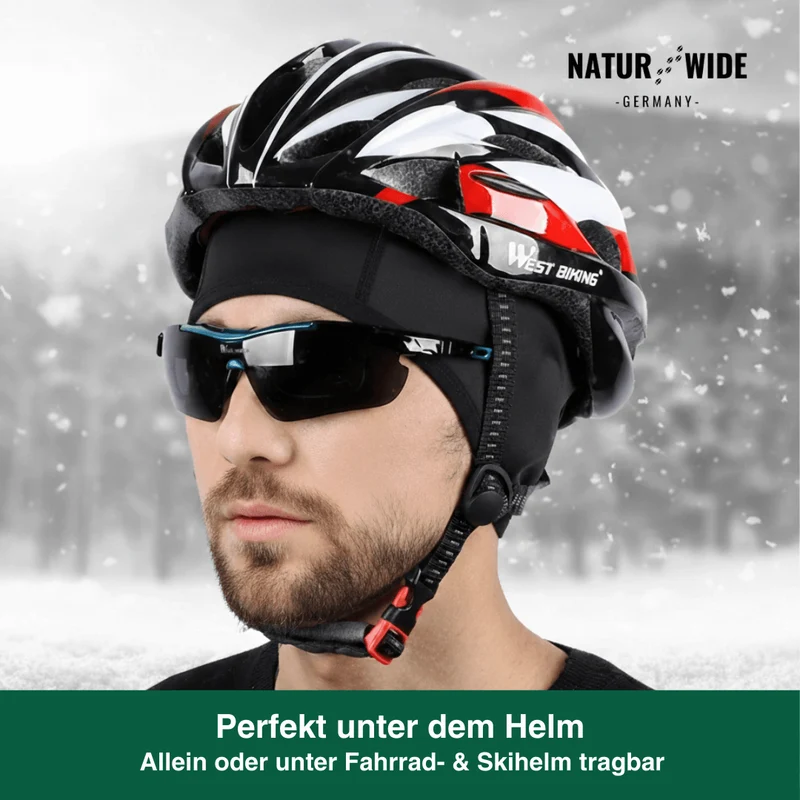 Fahrrad-Unterziehhaube – Thermo-Fleece & Sommer