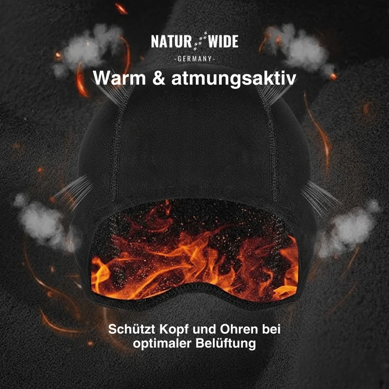 Fahrrad-Unterziehhaube – Thermo-Fleece & Sommer