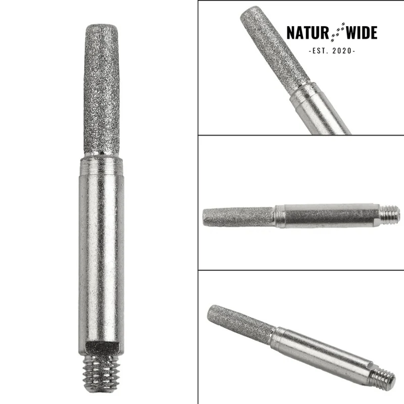 12-Piece Set Replacement Sharpening Head for Manual Chainsaw Sharpener Jig