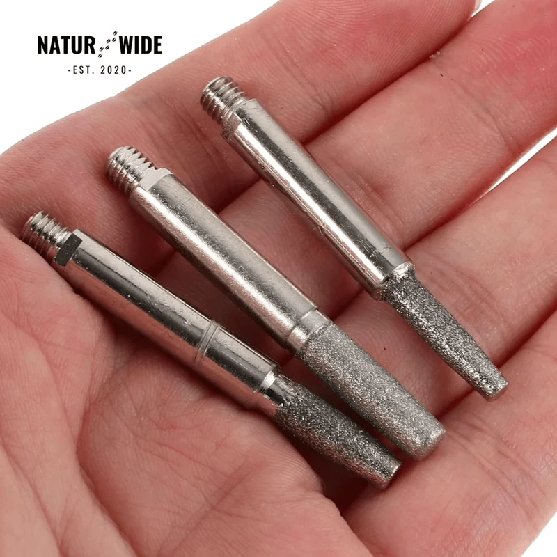 12-Piece Set Replacement Sharpening Head for Manual Chainsaw Sharpener Jig