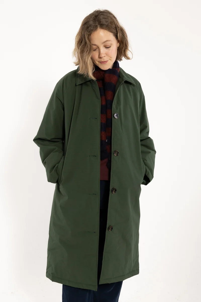Daneladylike Winter Coat Dark Forest