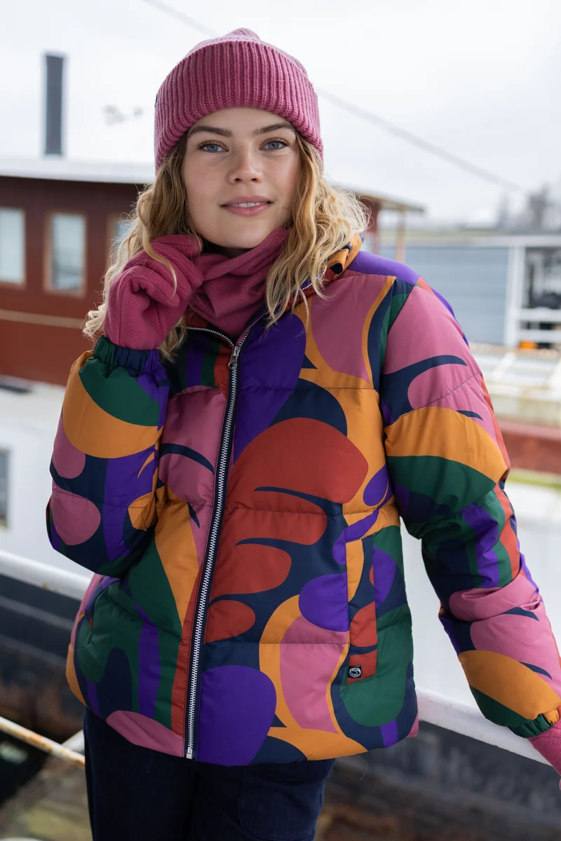 Danegreenland Real Down Jacket Dark Navy TROPS