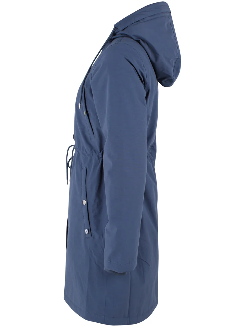 Danenora Winter Parka Dark Grey Blue