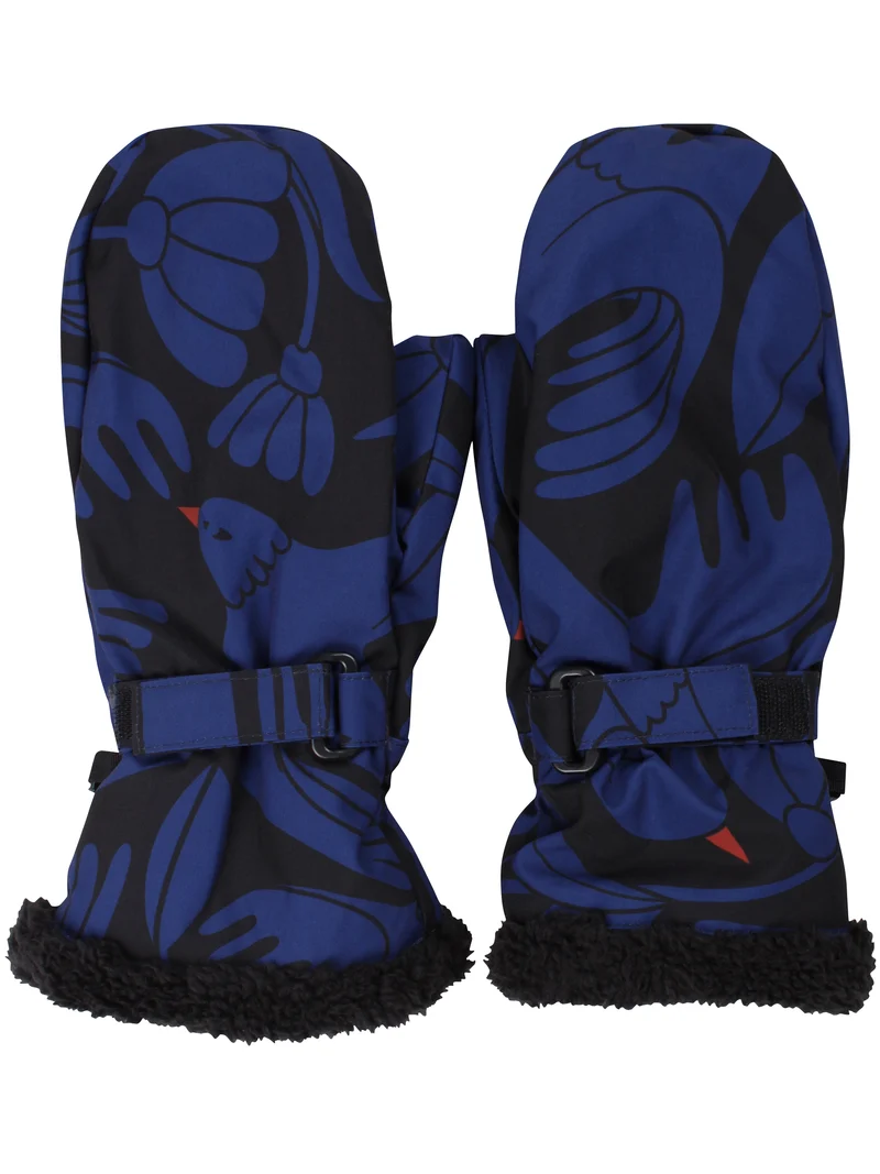 Danehandy Mittens Black/Deep Blue BIRDIEUP