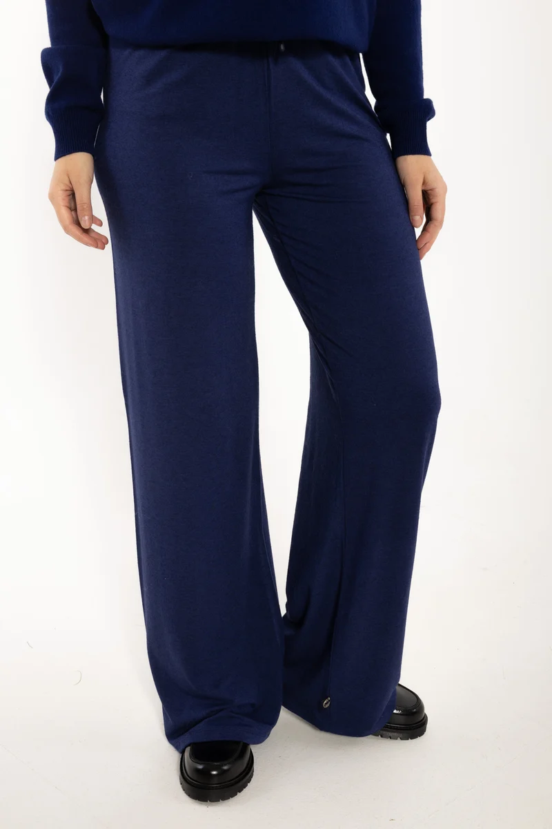 Danecitrus Wool Pants Deep Blue