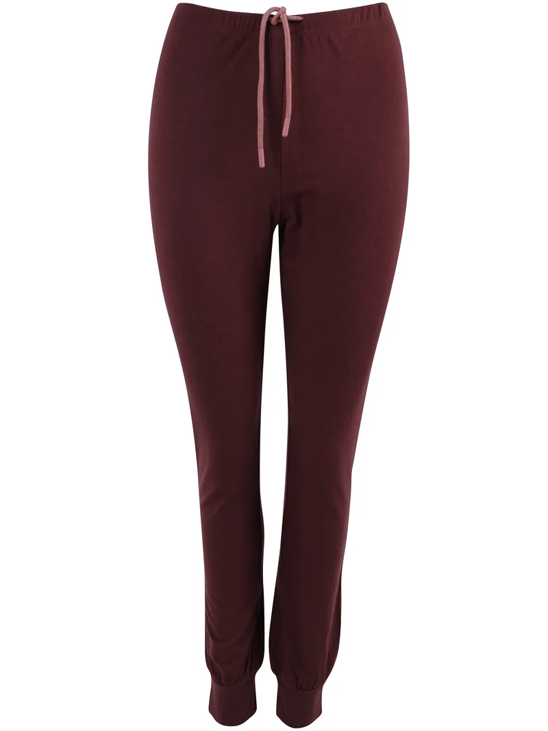 ESS - Danesandvig Wool Lounge Pants Dark Wine