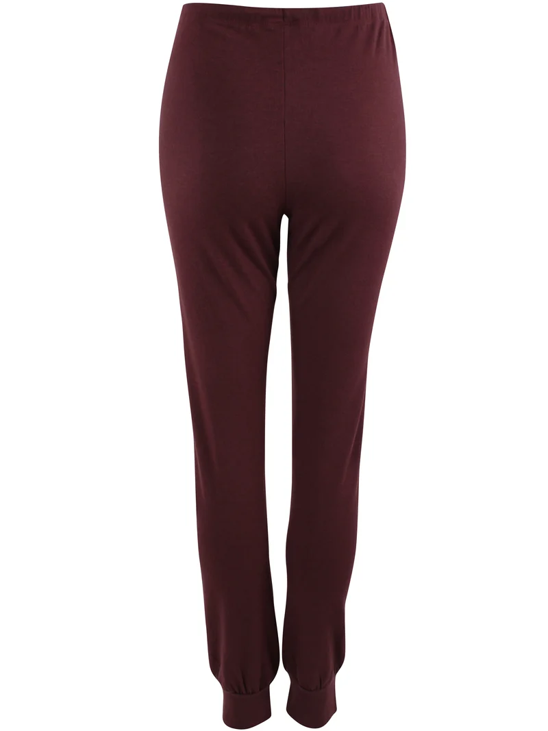 ESS - Danesandvig Wool Lounge Pants Dark Wine