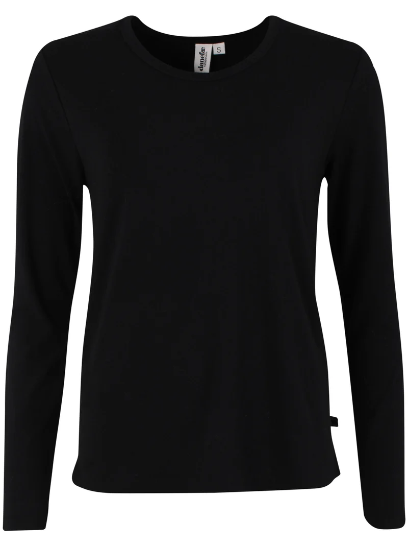 Danemerry Wool LS Tee Black
